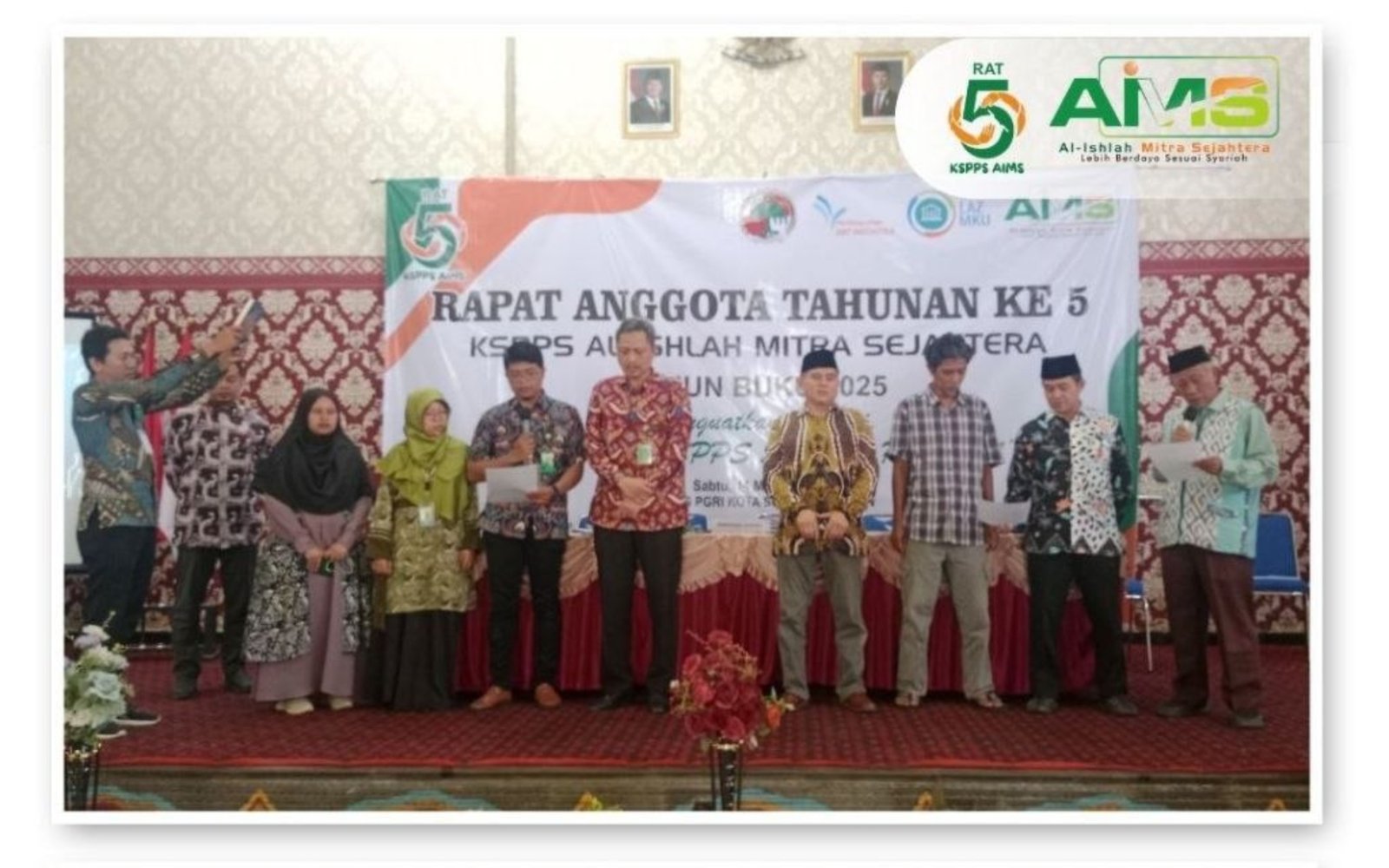 KSPPS AIMS Gelar RAT ke-5: Perkuat Sinergi Menuju Lembaga Sehat dan Profesional